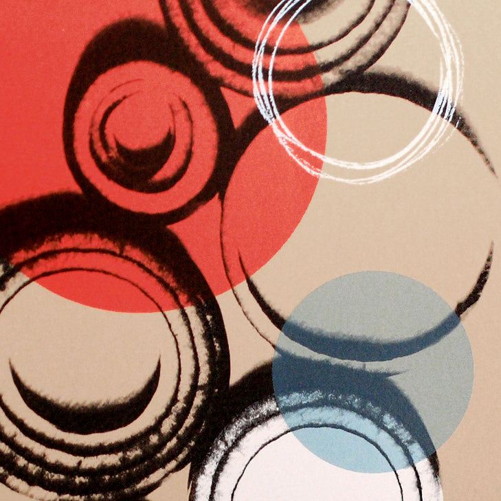 Circus Circles Serigraph